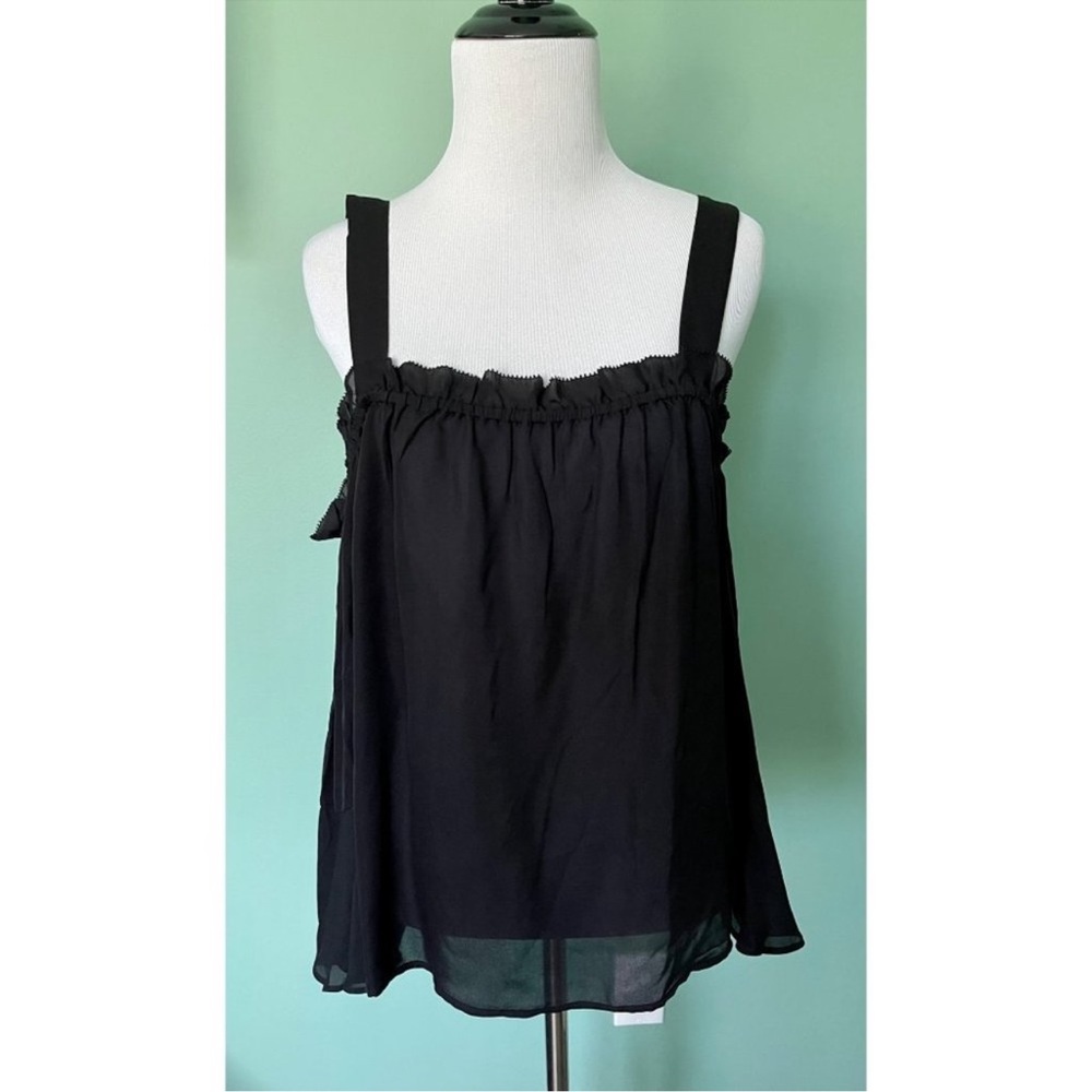 J. Crew beautiful Off Shoulder Silk blouse size 10 - Picture 4 of 11